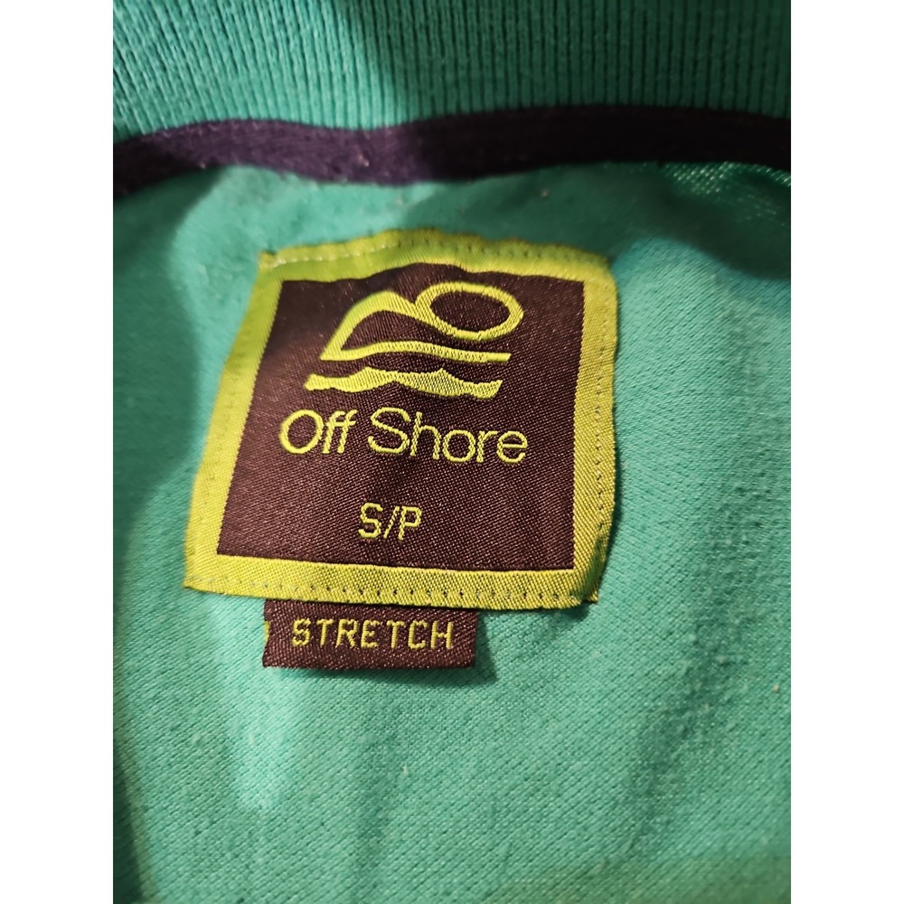 Ralph Lauren Polo Golf Shirt Mens Small Off Shore Logo VIntage Green T Shirt(452 - Picture 3 of 8